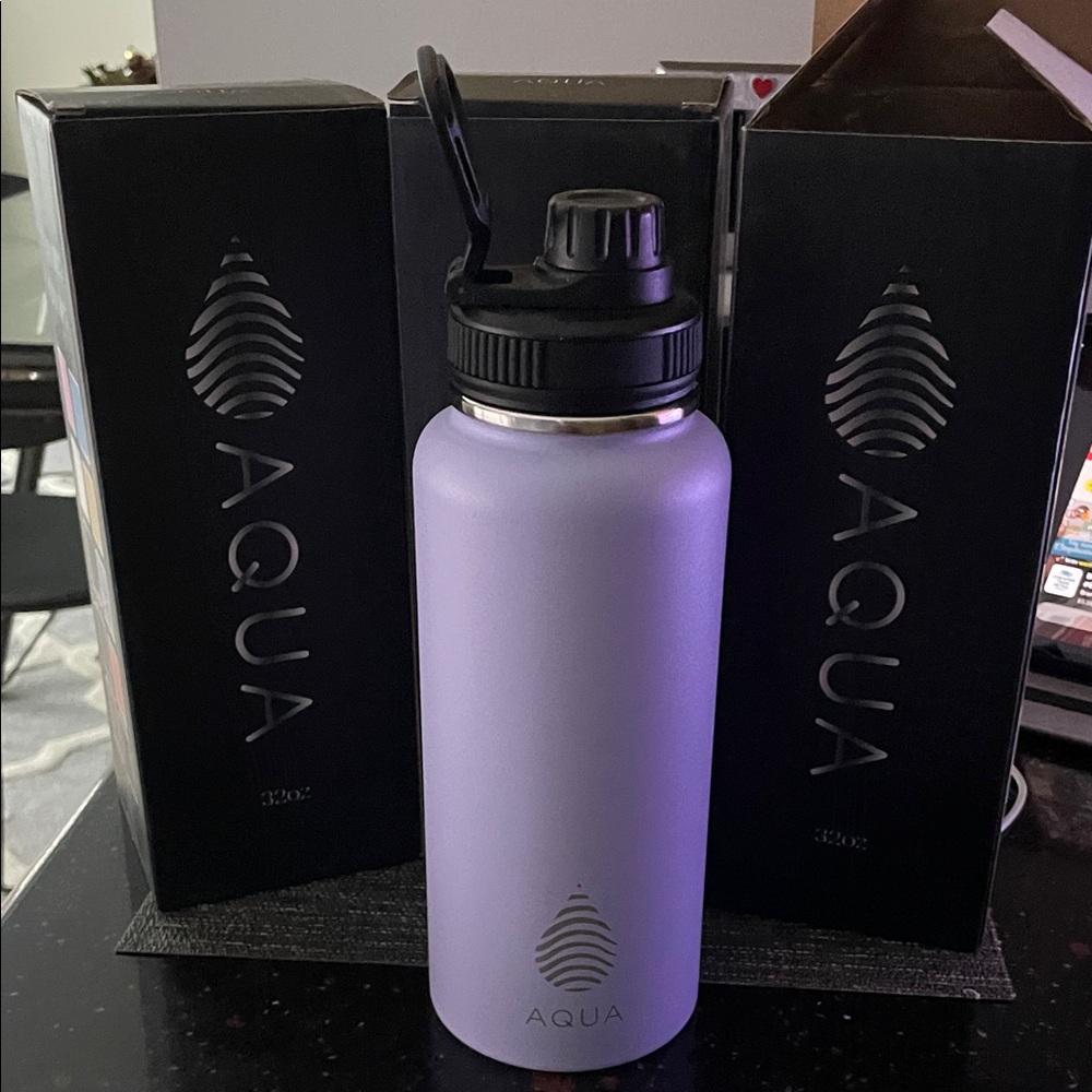 3 Aqua Lavender Hydration Bottle,,3 Bottles